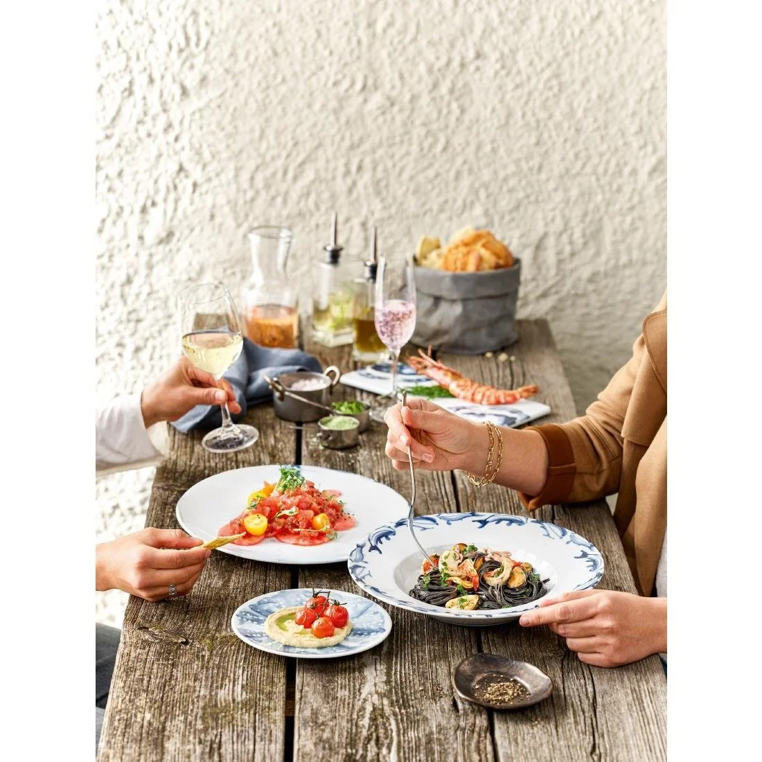 Schönwald Maritime Ocean Breeze Rimmed Bowls 280mm (6 Pack) - Image 3