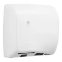 Dryflow EcoSlim HEPA Hand Dryer with Ioniser White DFES01W - Image 1