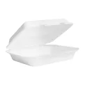 Vegware Nourish Moulded Fibre Lunch Boxes 9x8" (200 Pack) - Image 1