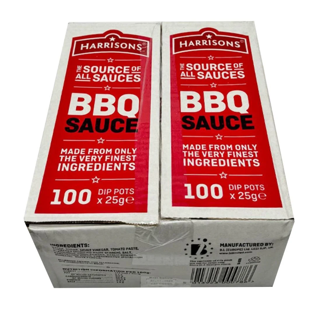 Harrisons BBQ Dip Pots 25g (100 Pack) - Image 2