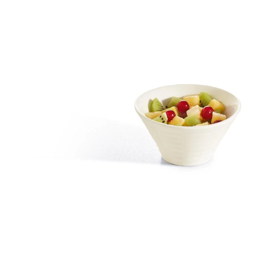 Arcoroc Appetizer Spiral Dishes White 85mm (24 Pack) - Image 2
