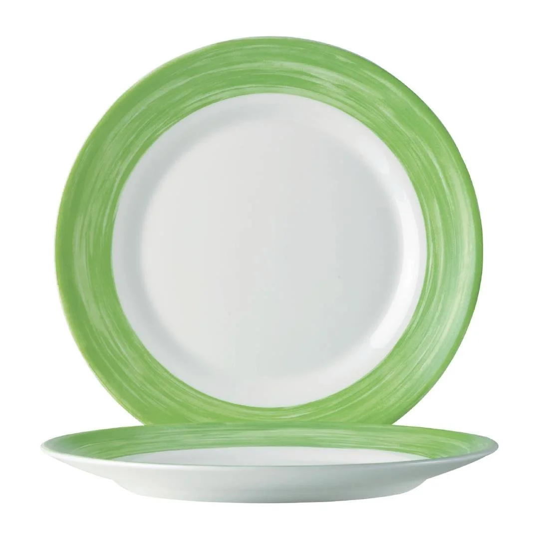 Arcoroc Brush Side Plates Green 155mm (24 Pack) - Image 2