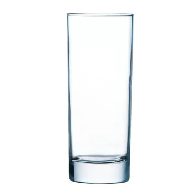 Arcoroc Islande Hi Ball Glasses 330ml LUKCA-NI 1/2 Pint (24 Pack)