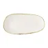 Churchill Stonecast Opal Oblong Plates Barley White 300x150mm (12 Pack)