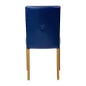 Bath Dining Chair in Weathered Oak & Bison Midnight (6 Pack) - Image 1