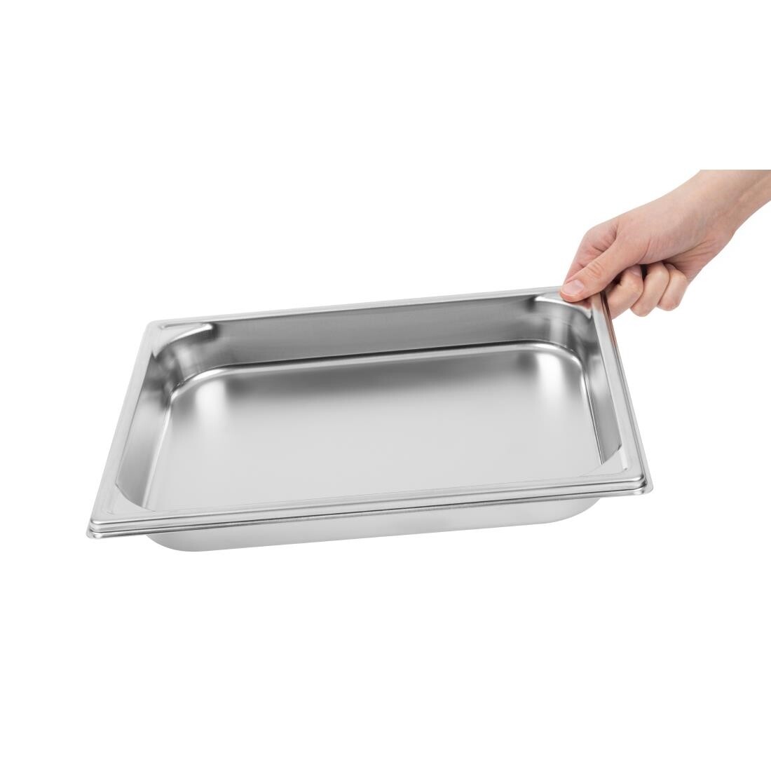 Bourgeat Stainless Steel 1/1 Gastronorm Pan 40mm