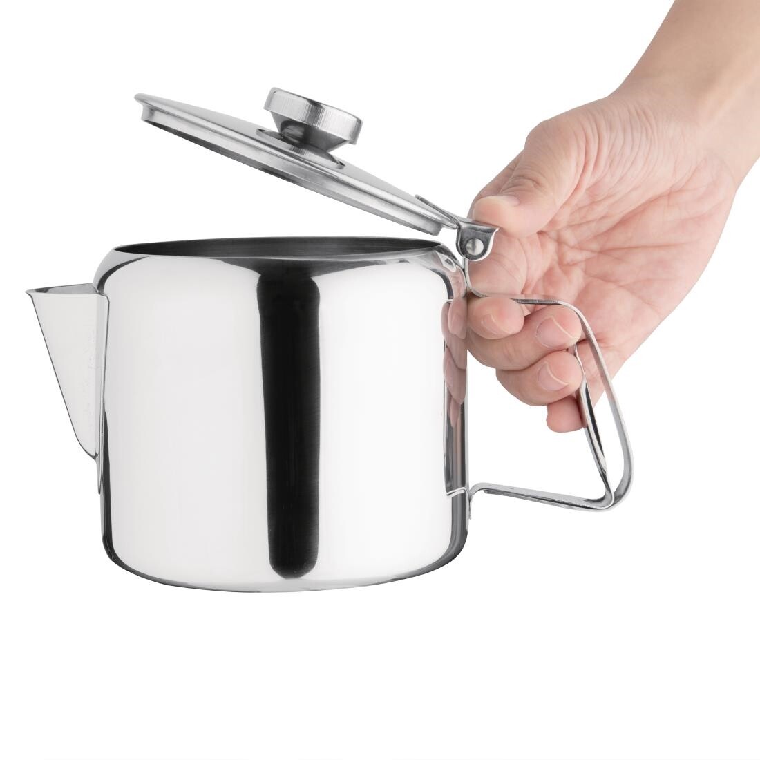 Olympia Concorde Teapot Stainless Steel 32oz