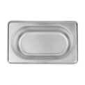 Vogue Stainless Steel 1/9 Gastronorm Pan 65mm