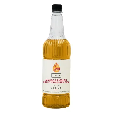 Simply Mango & Passionfruit Iced Green Tea 1Ltr