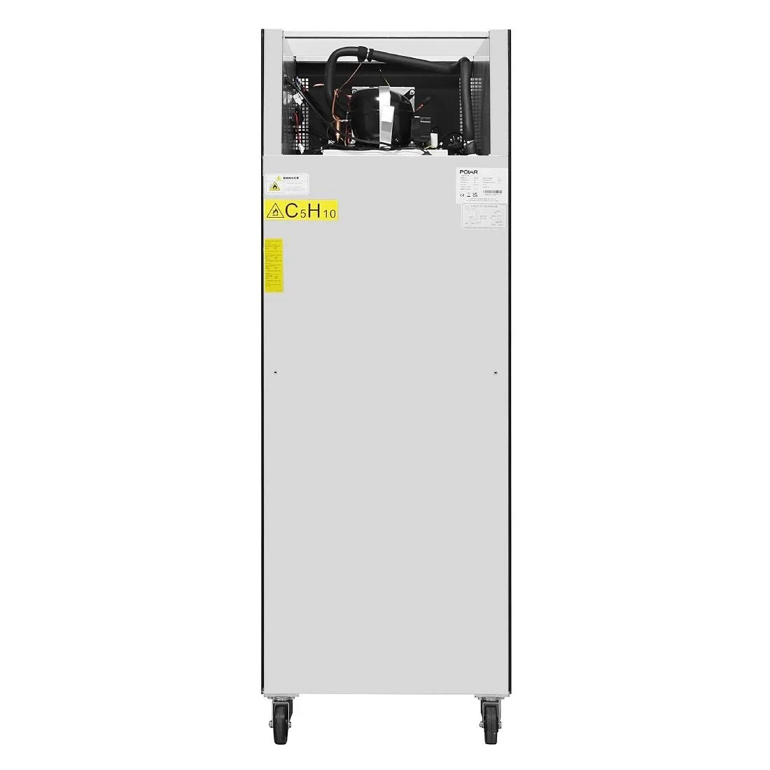 Polar G-Series Upright Fridge Black 600Ltr - Image 4