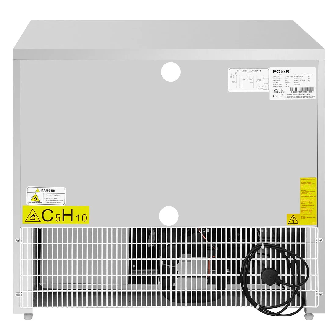 Polar G-Series Double Door Counter Freezer 257Ltr - Image 6