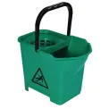 Jantex Colour Coded Mop Bucket Green - Image 1