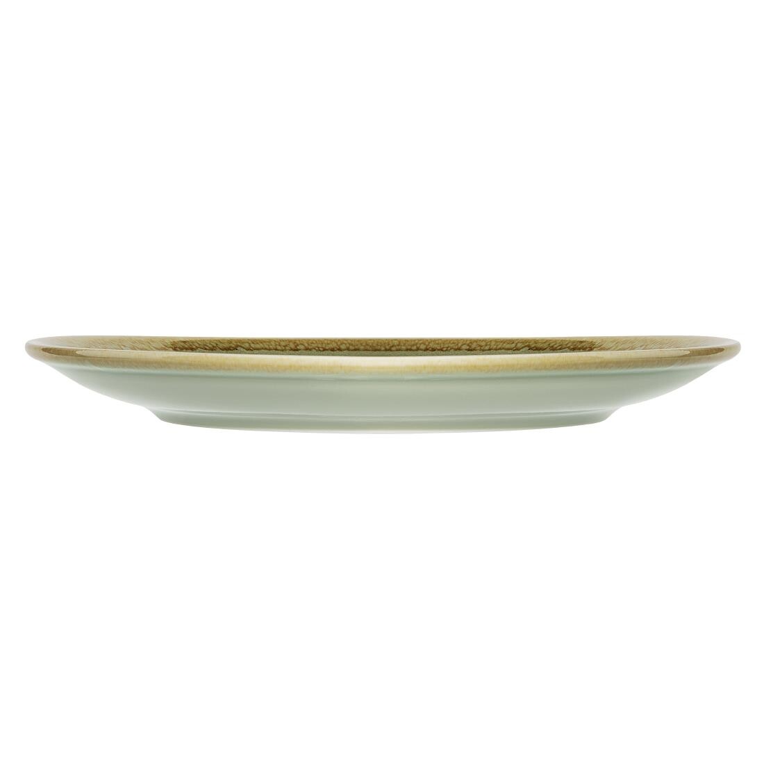 Olympia Kiln Round Coupe Plate Moss 230mm