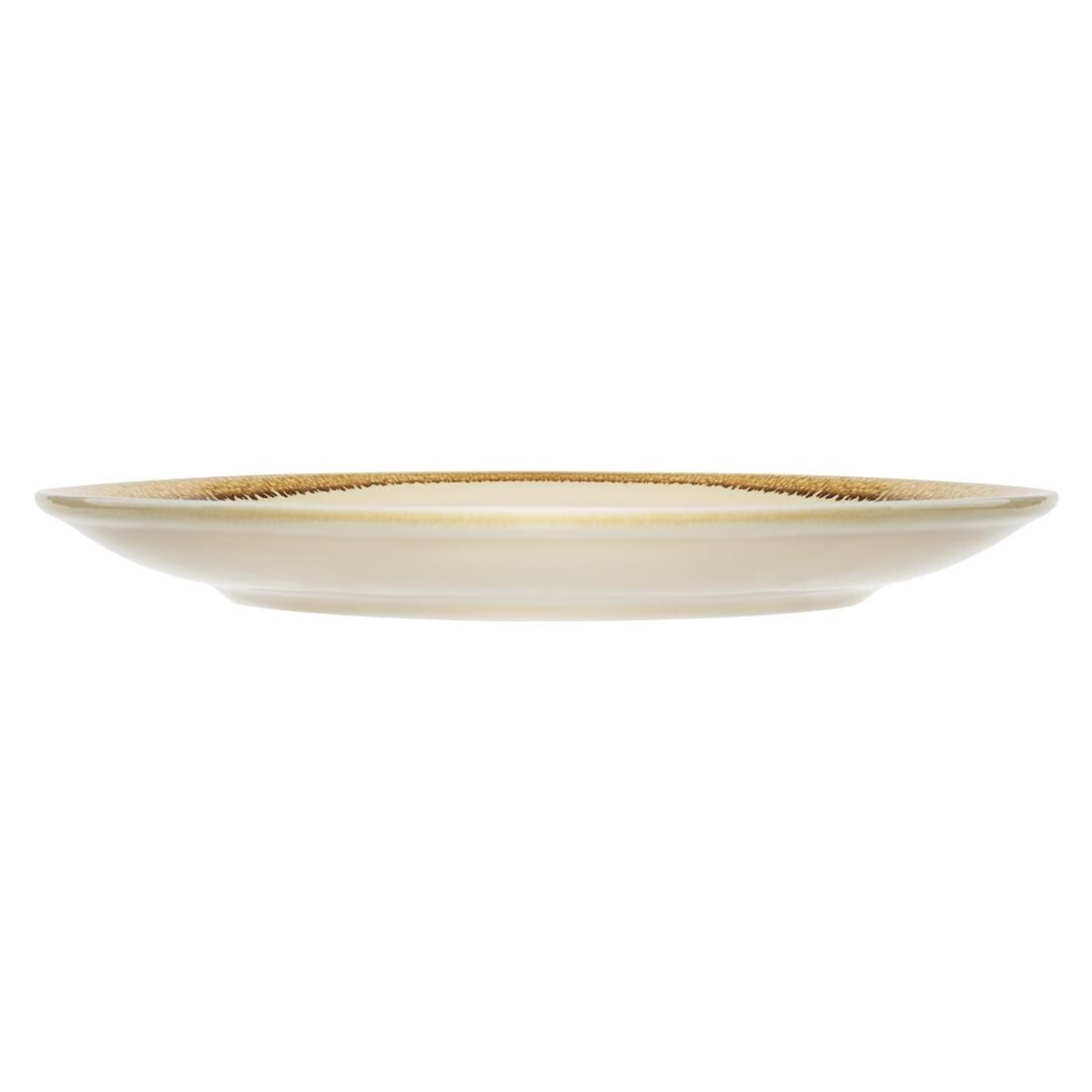 Olympia Kiln Round Coupe Plate Sandstone 230mm