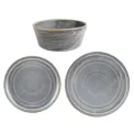 Olympia Cavolo Serve Like A Pro 18-Piece Charcoal Dusk Dinner Set - Image 1