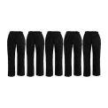 Whites Vegas Chef Trousers Polycotton Black (5 Pack) - Image 1