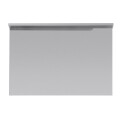 Vogue Stainless Steel Prep Table with Upstand 900mm