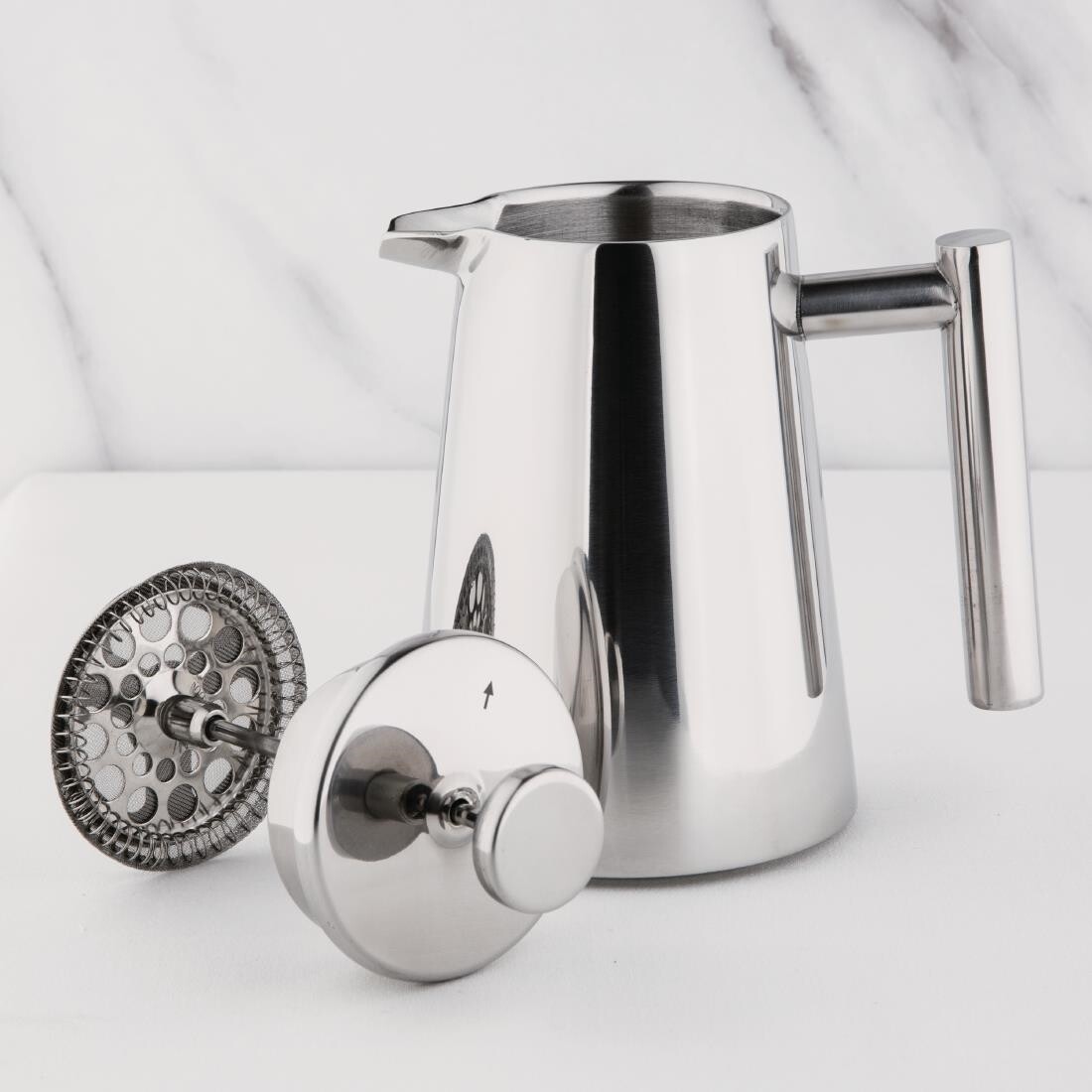 Olympia Insulated Stainless Steel Cafetiere 3 Cup