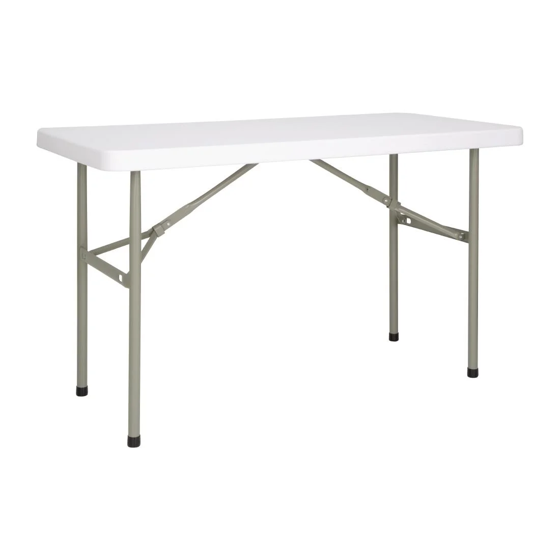 Foldaway Rectangular Utility Table 4ft - Image 1