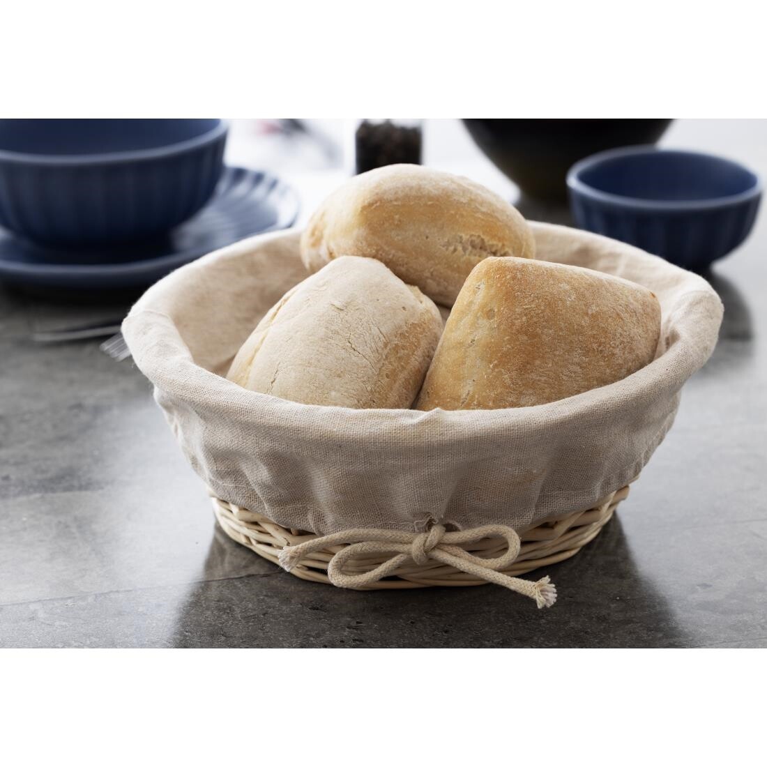 Wicker Round Basket