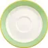 Steelite Rio Green Slimline Saucers 150mm