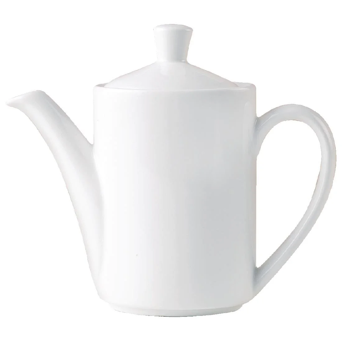 Steelite Monaco Coffee Pot Replacement Lids White Vogue 597ml (12 Pack)
