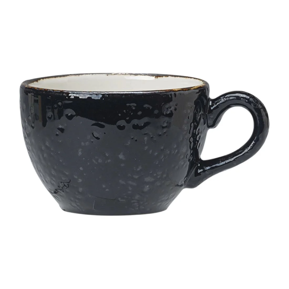 Steelite Craft Liquorice Low Cups 85ml (12 Pack)