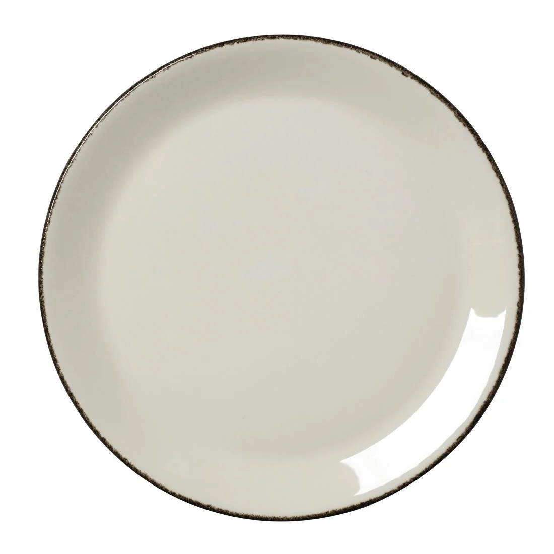 Steelite Charcoal Dapple Coupe Plates 300mm (12 Pack) - Image 1