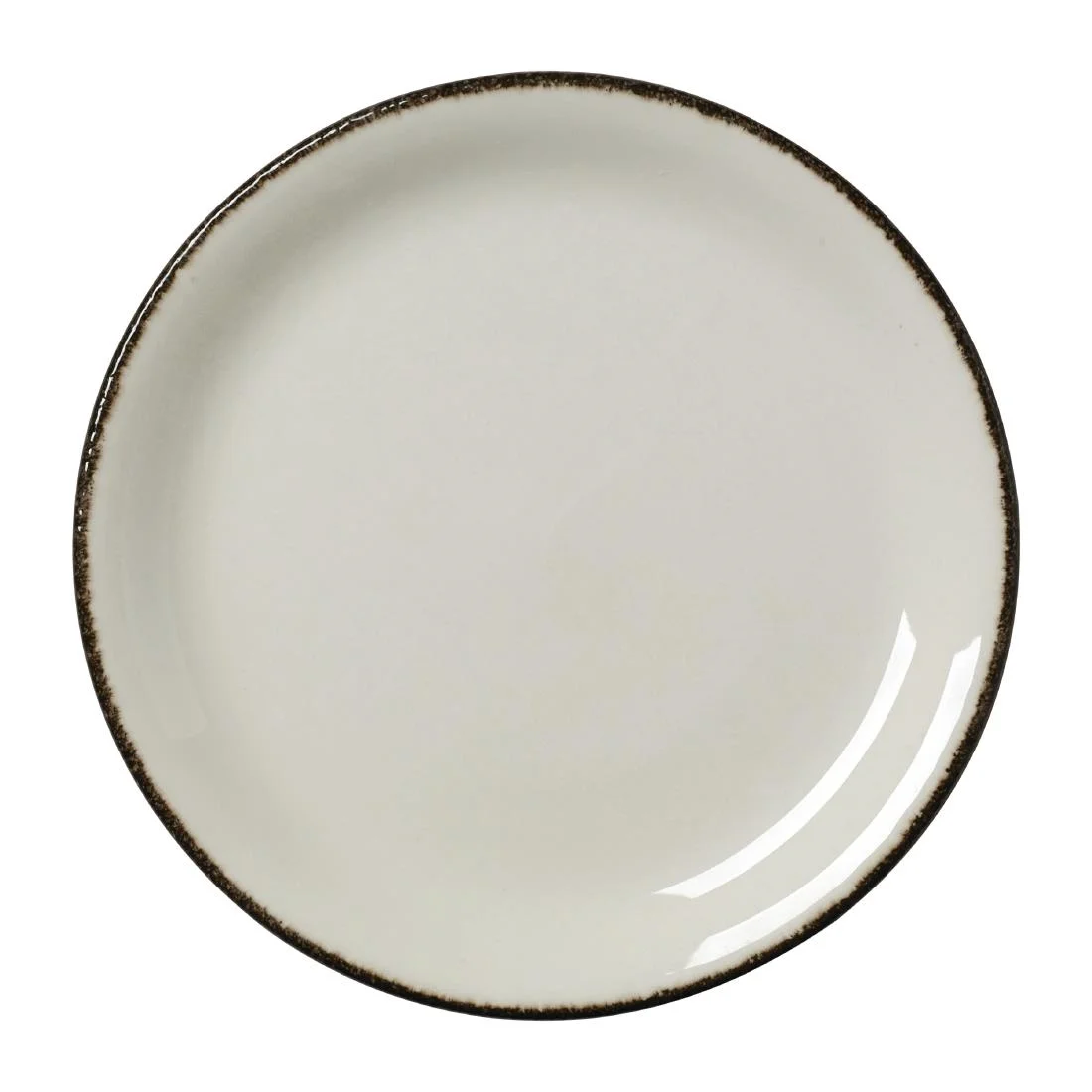 Steelite Charcoal Dapple Coupe Plates 202mm (24 Pack) - Image 1