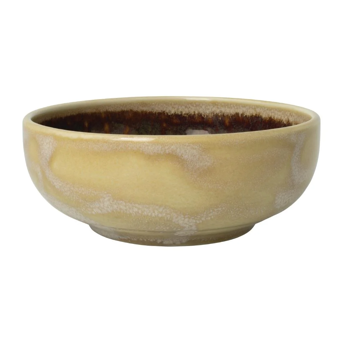 Steelite Aurora Vesuvius Amber Bowls 155mm (12 Pack) - Image 1