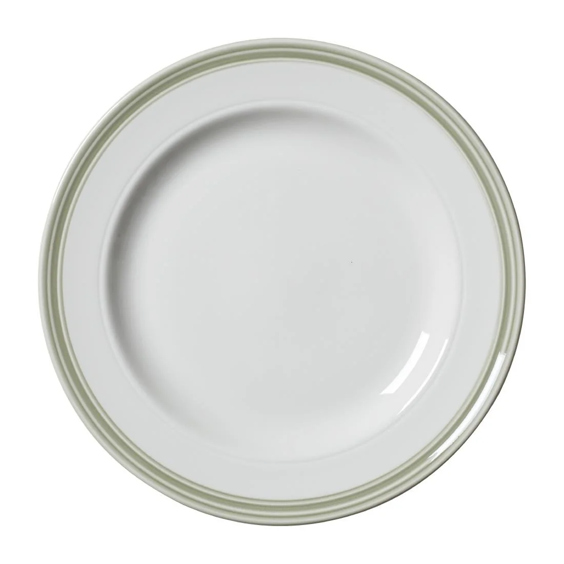 Steelite Bead Sage Plates 255mm (12 Pack) - Image 1