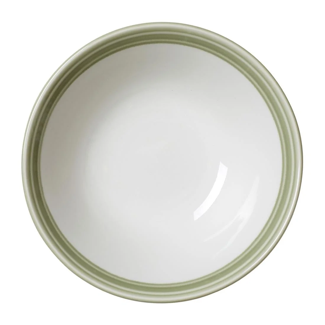 Steelite Bead Sage Oatmeal Bowls 165mm (12 Pack) - Image 1