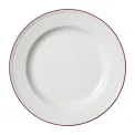 Steelite Bead Maroon Band Plates 255mm (12 Pack) - Image 1