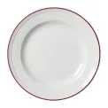 Steelite Bead Maroon Band Plates 165mm (12 Pack) - Image 1
