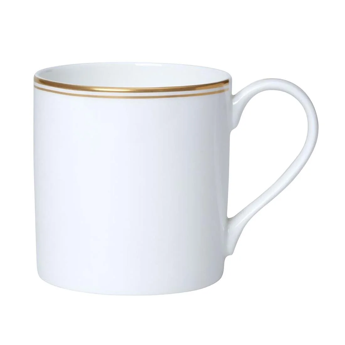 William Edwards Burnished Gold Coupe Mugs 350ml (12 Pack)