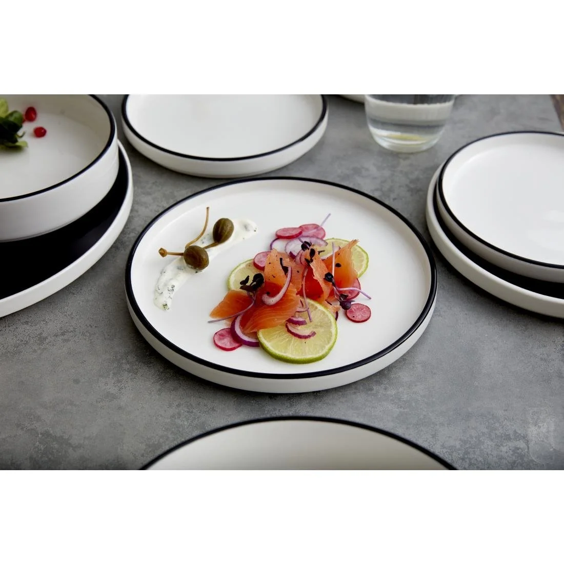 Steelite Asteria Stack Plates 285mm (6 Pack) (Direct) - Image 6