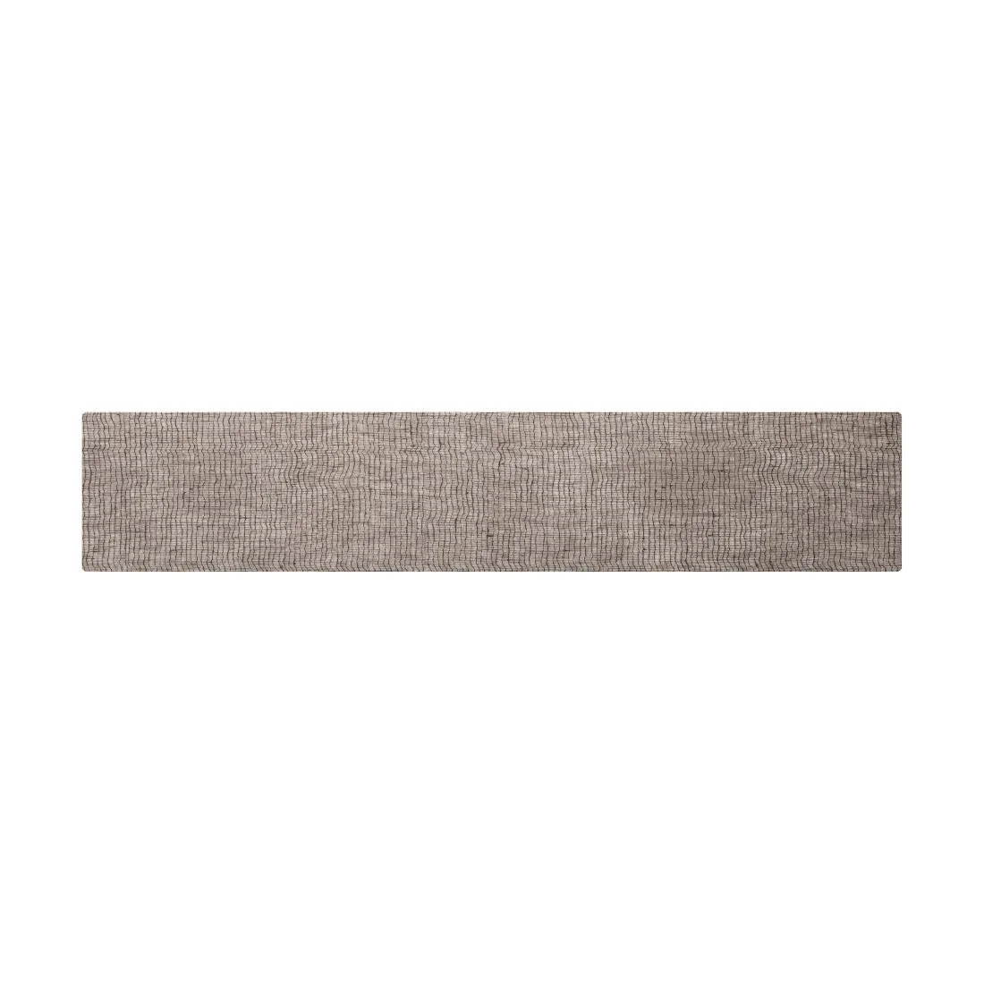 Steelite Modern Twist Silicone Table Runner Chocolate 356x180mm (3 Pack) - Image 1