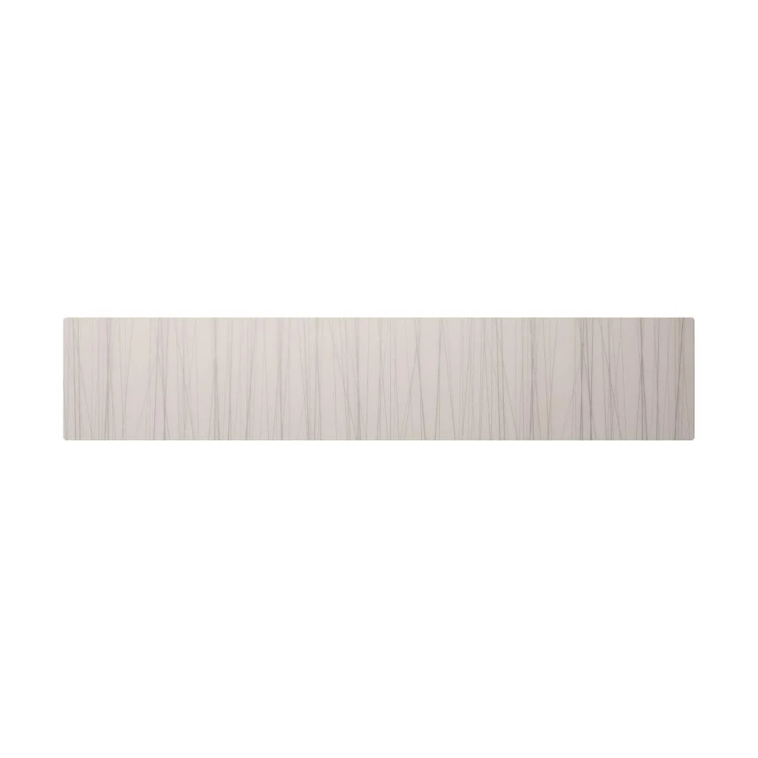 Steelite Modern Twist Silicone Table Runner Silver Stream 356x180mm (3 Pack) - Image 1