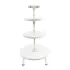 Steelite Aged White Pipe Stand 3-Tier 355x674mm
