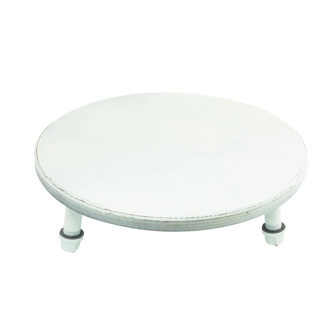 Steelite Aged White Pipe Stand Short Legs 355x95mm
