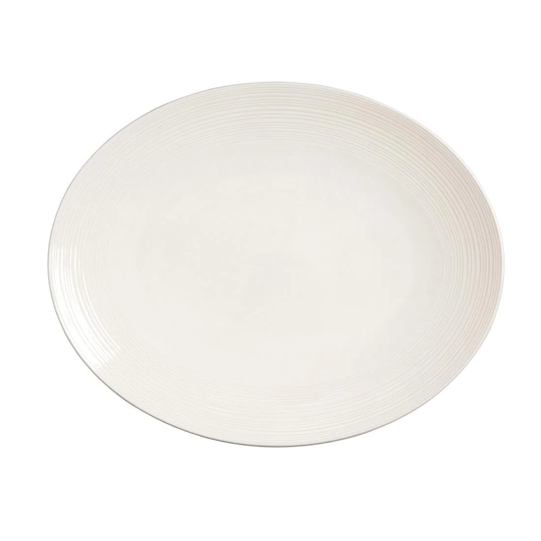 Steelite Concorde Oval Coupe Plates 342.5mm (12 Pack) - Image 1