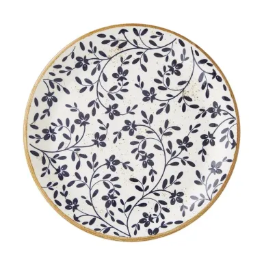 Steelite Performance Flora Coupe Plates Blue 252mm (12 Pack)