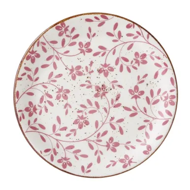 Steelite Performance Flora Coupe Plates Pink 202mm (12 Pack)