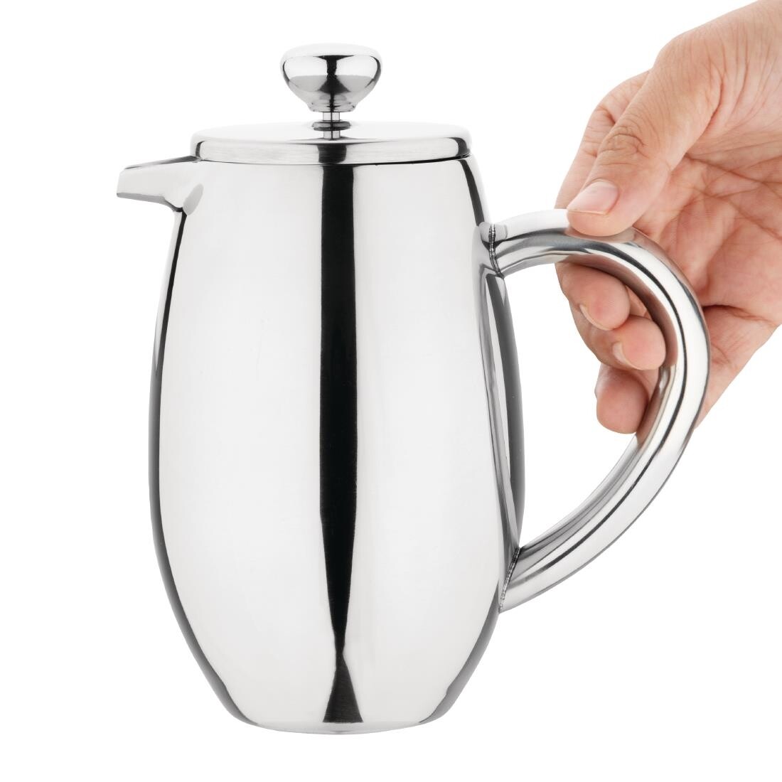 Olympia Insulated Mirror Finish Cafetiere 3 Cup