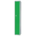Elite Single Door Coin Return Locker Green