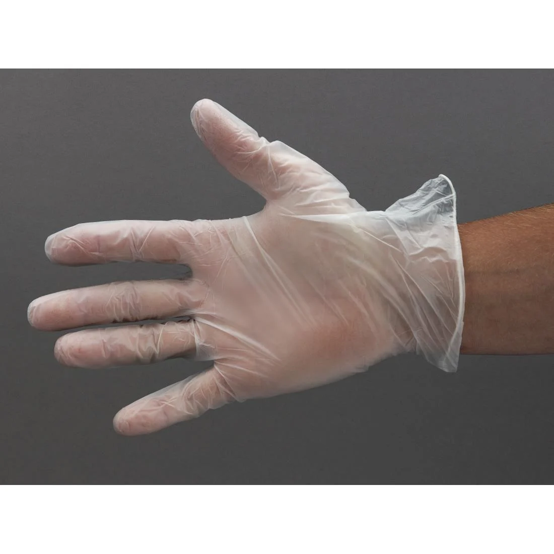 Vogue Powder Free Vinyl Gloves M