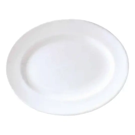 Steelite Monaco White Mandarin Vogue Dishes 202mm