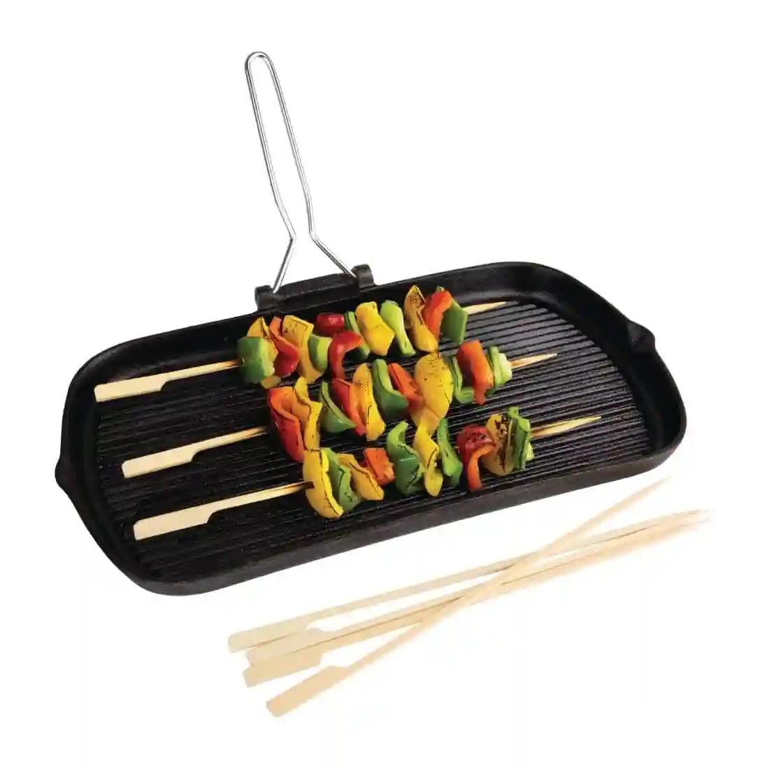 Fiesta Compostable Bamboo Paddle Skewers 240mm (Pack of 100) - Image 3