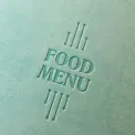 Vivella Menu Cover Deboss