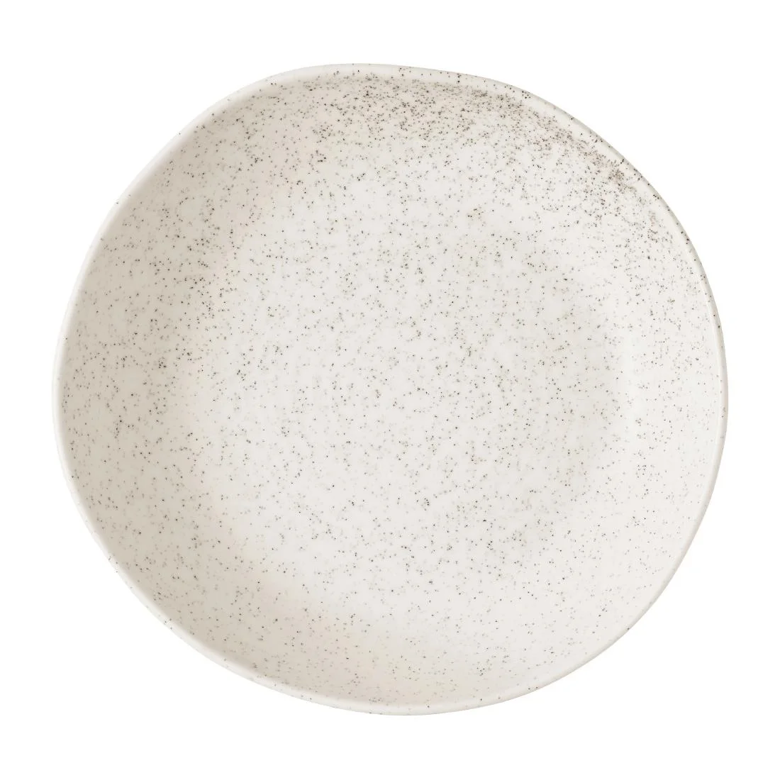 Churchill Stonecast Natural Organic Deep Bowls Barley White 215mm (6 Pack) - Image 1